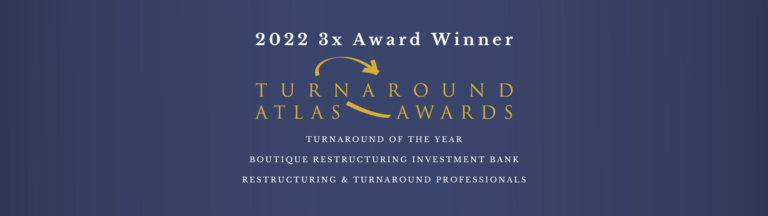 TURNAROUND OF THE YEAR BOUTIQUE RESTRUCTURING INVESTMENT BANK RESTRUCTURING TURNAROUND PROFESSIONALS 2